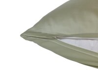 Kissenbezug Edelsatin Standard Reißverschluss