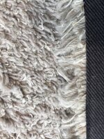 Teppich Roots 34, silver grey 120x490 cm