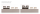 Philrouge Unterfederung Match 90 cm-200 cm-4-motorig