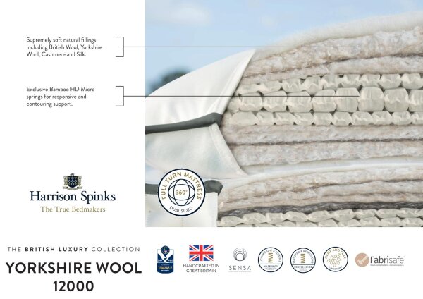 HARRISON SPINKS  Topper Yorkshire Dales Wool 12000