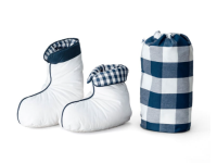 Hästens - Daunensocken, weiß M