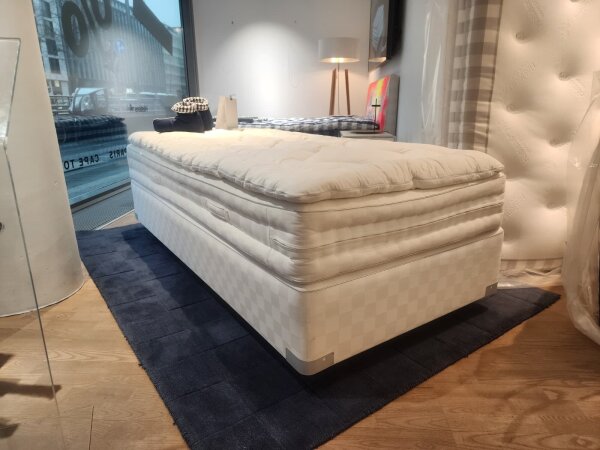 Hästens - 2000T 100x210 cm med OHNE TOPPER white check
