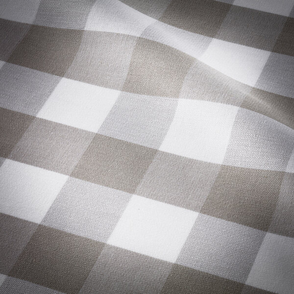Hästens - Original Stoff silvergrey Check ca. 2,38  m