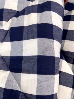 Hästens - AU Topper BJX-Luxury 210x210 cm blue check